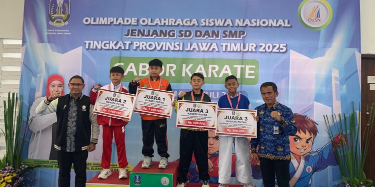 SDIT Badrussalam juara 3 O2SN Jawa Timur